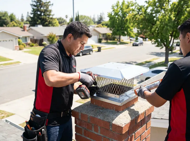 Chimney Cap Repair & Replacement in Sunnyvale, CA