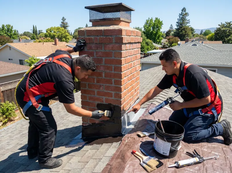 Chimney Leak Repair & Waterproofing in Sunnyvale, CA